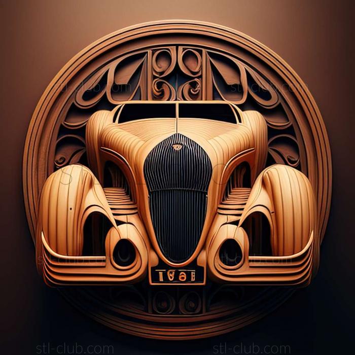 3D модель Bugatti Type 13 (STL)